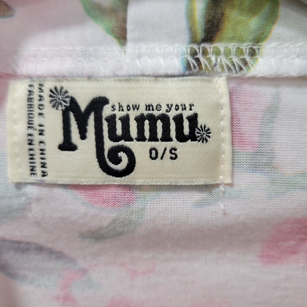 Show me MuMu Brie Floral Robe O/S - Picture 3 of 6